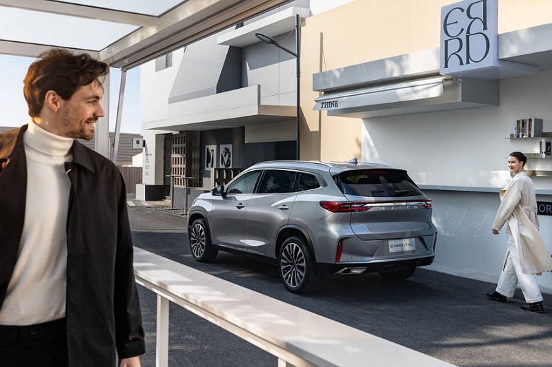 Кроссовер Exeed Sterra E05 на базе Exeed TXL: официальные фото