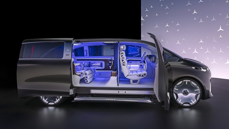 Новый минивэн Mercedes-Benz VLE готовится прийти на смену EQV