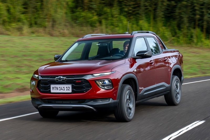 Пикап Chevrolet Montana обновился следом за донорским кроссовером Tracker