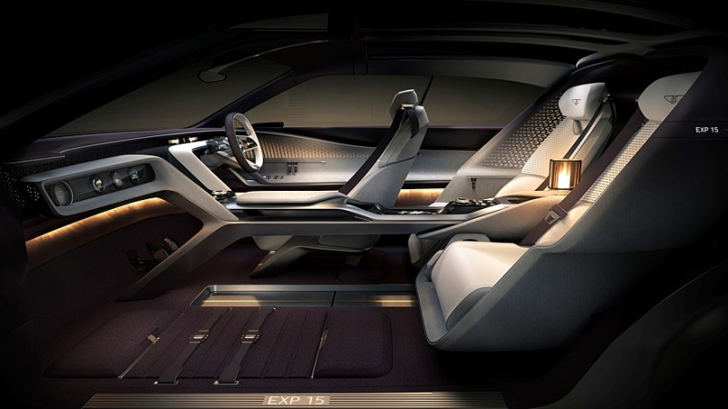 Программный концепт Bentley EXP 15: асимметричное кросс-купе без круглых фар