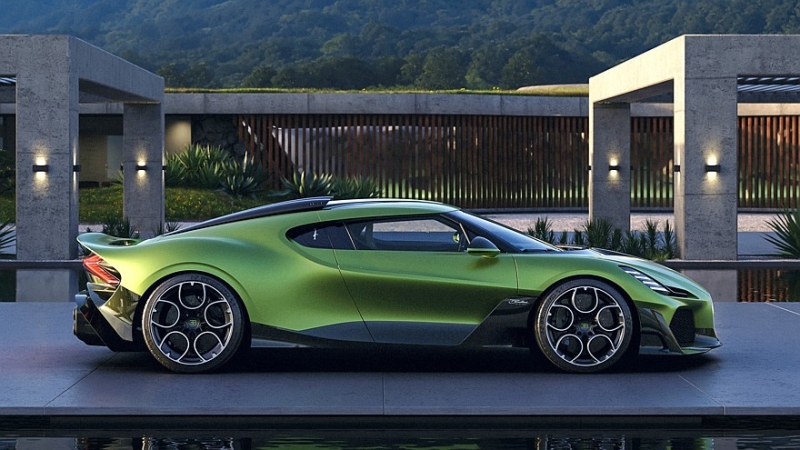 Bugatti Brouillard: первенец новой линейки уникальных суперкаров для коллекционеров