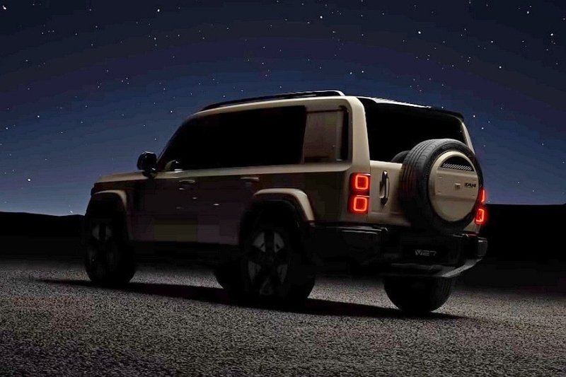 Chery представила брутальный кроссовер iCAUR V27, его привезут в Россию