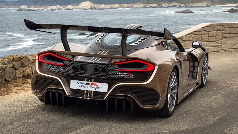 Hennessey Venom F5 Revolution LF: форсированный до 2059 л.с. V8, МКП и задний привод