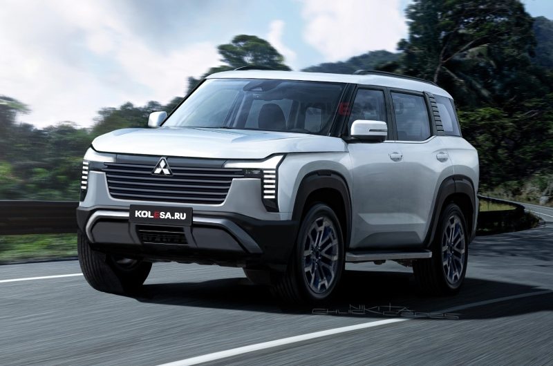 Mitsubishi Pajero Sport нового поколения: первые изображения