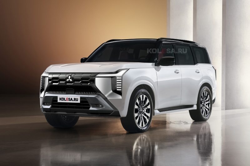 Новый Mitsubishi Pajero: первые изображения