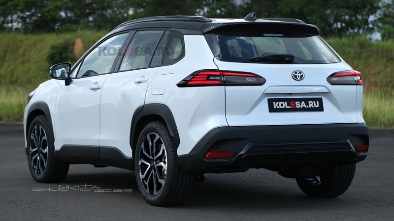 Обновлённый кроссовер Toyota Frontlander: первые изображения