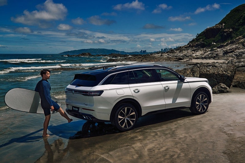Обновлённый кроссовер Volkswagen Tavendor раскрылся до премьеры