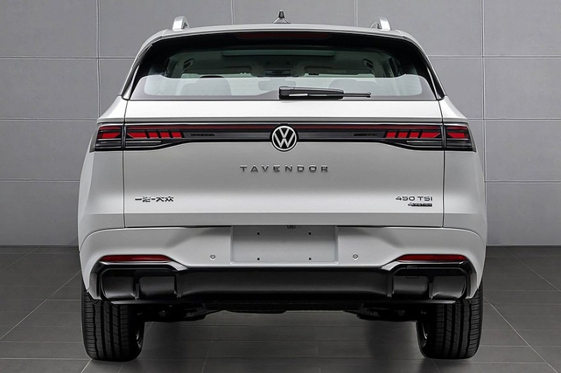 Обновлённый кроссовер Volkswagen Tavendor раскрылся до премьеры