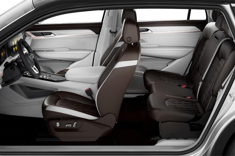 Обновлённый кроссовер Volkswagen Tavendor раскрылся до премьеры