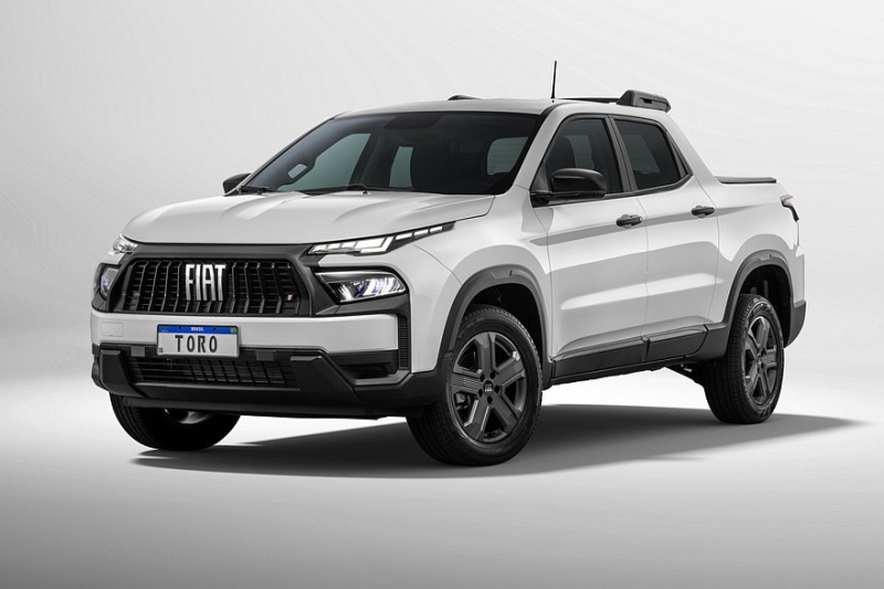 Представлен обновлённый пикап Fiat Toro: внушительнее, но не особо богаче