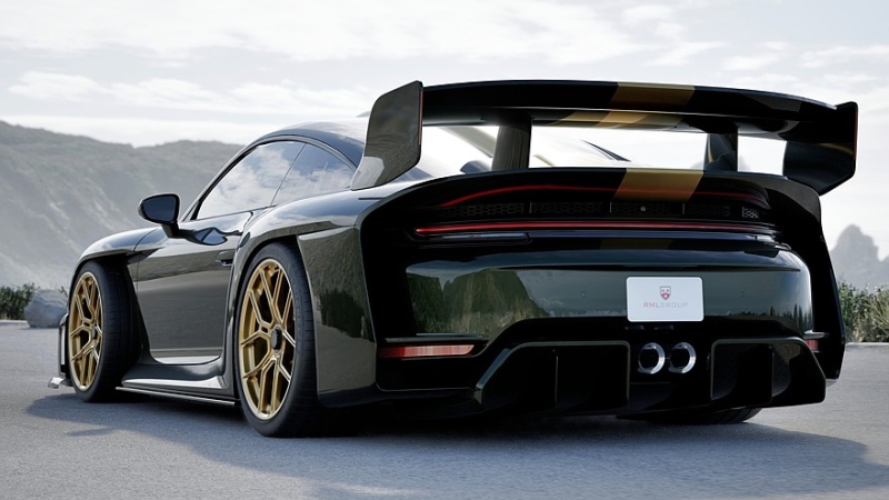 RML GT Hypercar на базе Porsche 911 Turbo S: располневший кузов и 920 л.с.