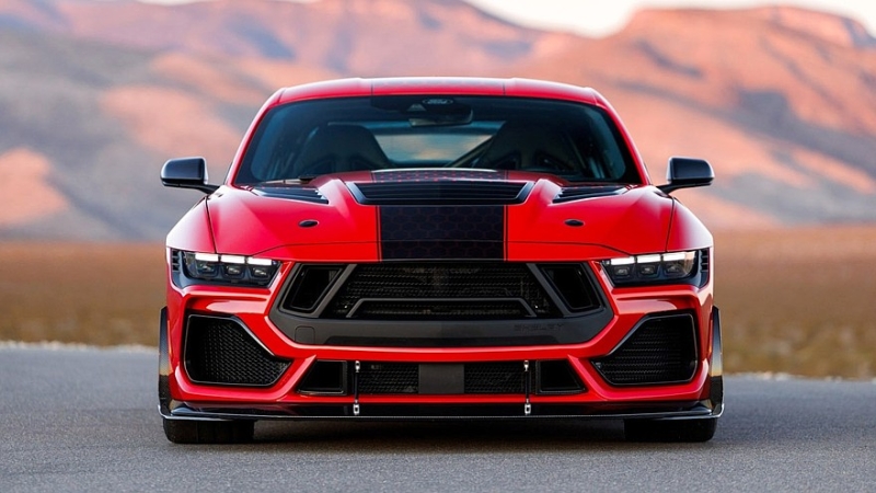 Трековый толстяк: представлен Shelby Super Snake-R на базе Ford Mustang Dark Horse