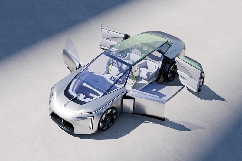 Changan провёл в Европе премьеру роскошного седана Avatr Vision Xpectra