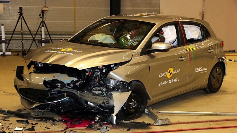 Euro NCAP не рекомендует покупать MG 3 после проведённых краш-тестов