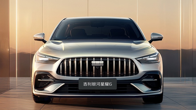 Geely Galaxy Starshine 6 с дизайном «под Mercedes» представлен официально