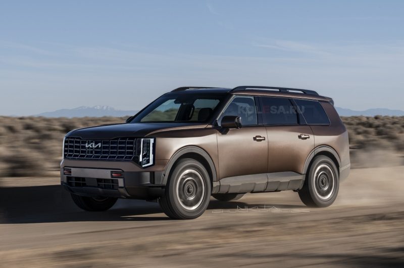Kia Telluride следующего поколения: новые изображения