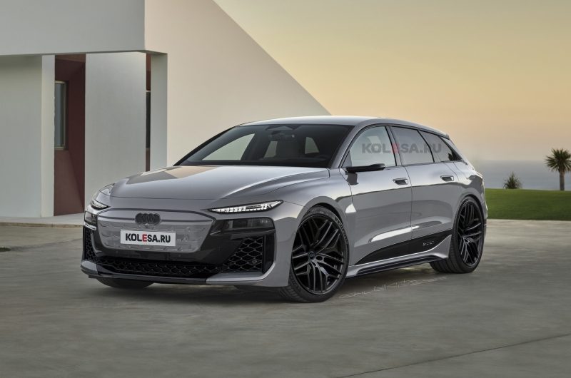 Новый Audi RS6 Avant e-tron: первые изображения
