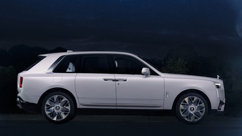Rolls-Royce создал эксклюзивную космическую версию Cullinan