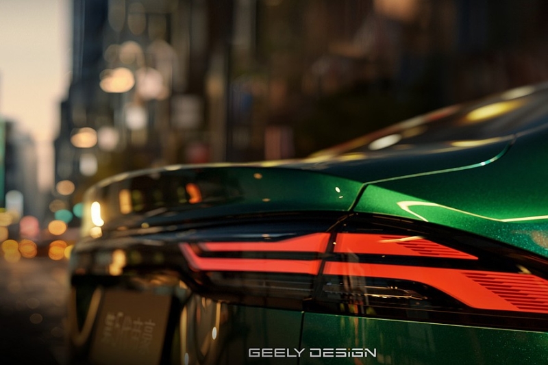 Седан Geely Emgrand нового поколения показался на полноценных фирменных фото