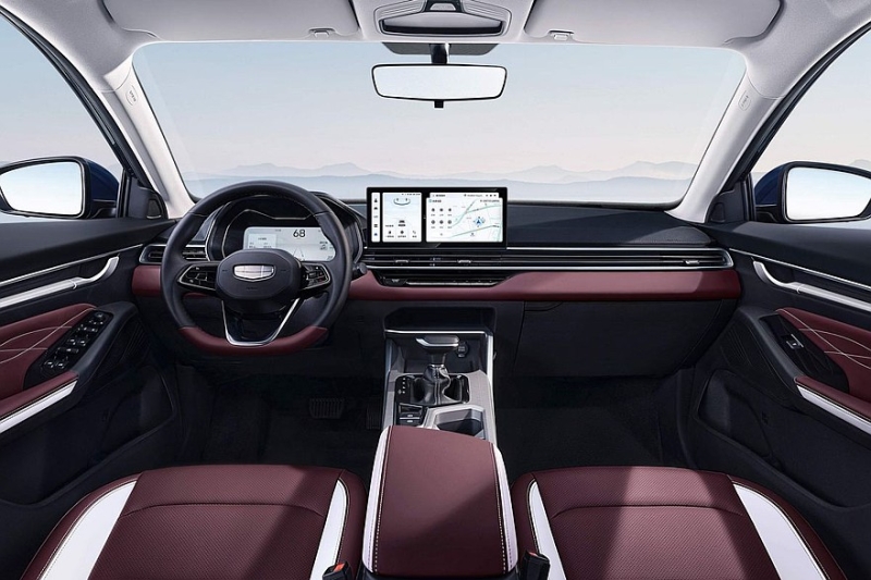 Седан Geely Emgrand нового поколения показался на полноценных фирменных фото