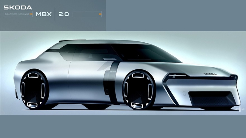 Дизайнеры Skoda переосмыслили классическое купе 1000 MBX
