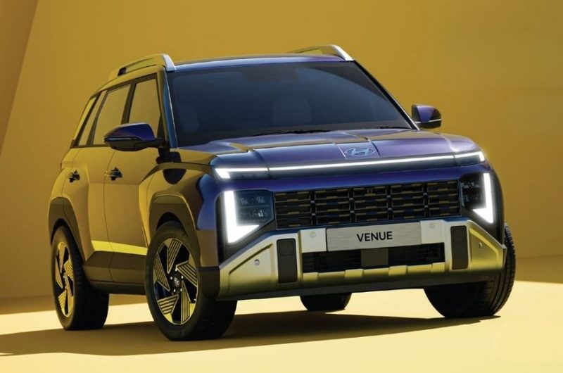 Кроссовер Hyundai Venue сменил поколение: брутальнее и богаче, всё так же бензин или дизель