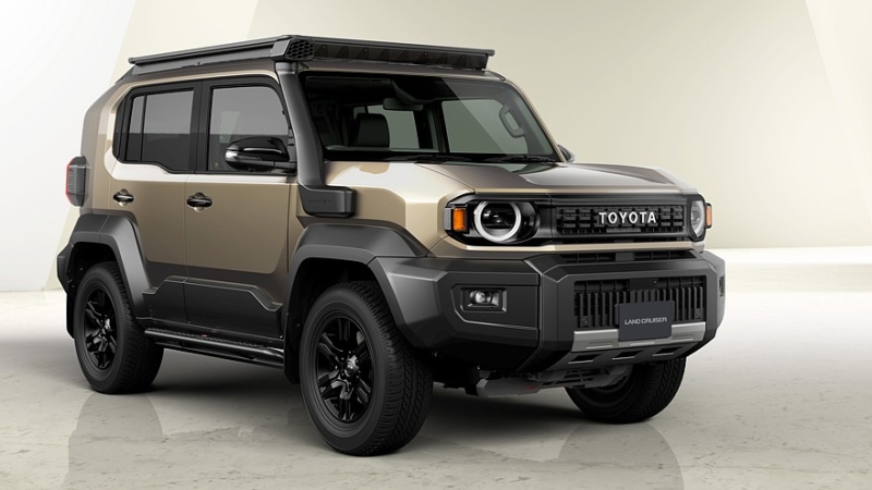 Маленький, брутальный и только с ДВС: рассекречен Toyota Land Cruiser FJ