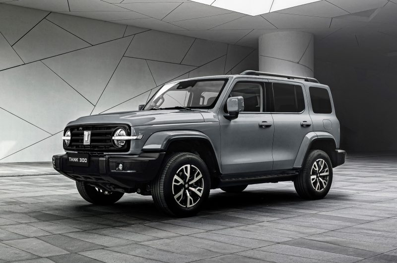 На российский рынок готовится выйти обновлённый внедорожник Tank 300