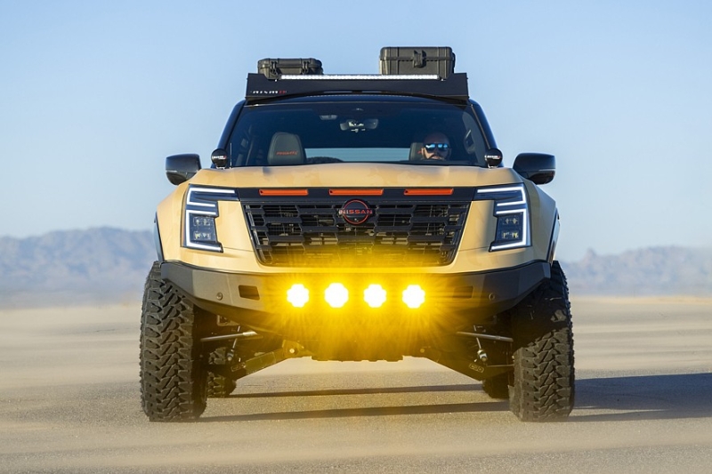 Nissan подготовил концепты на базе внедорожника Patrol, пикапа Frontier и спорткара Z Nismo