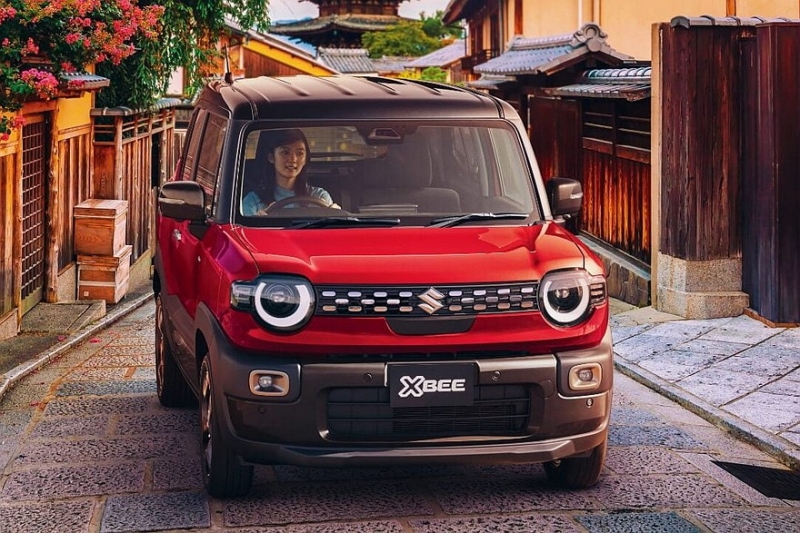 Рестайлинг принёс кроссоверу Suzuki Xbee новую технику