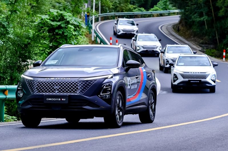 В рамках Международного саммита Omoda и Jaecoo приняли участие в «Гибридном марафоне»