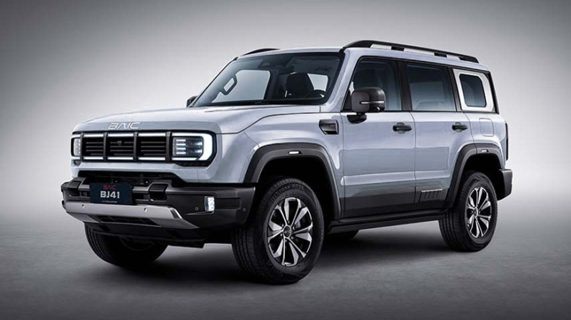 BAIC пополнит российскую линейку внедорожником BJ41 и брутальным кроссовером BJ30