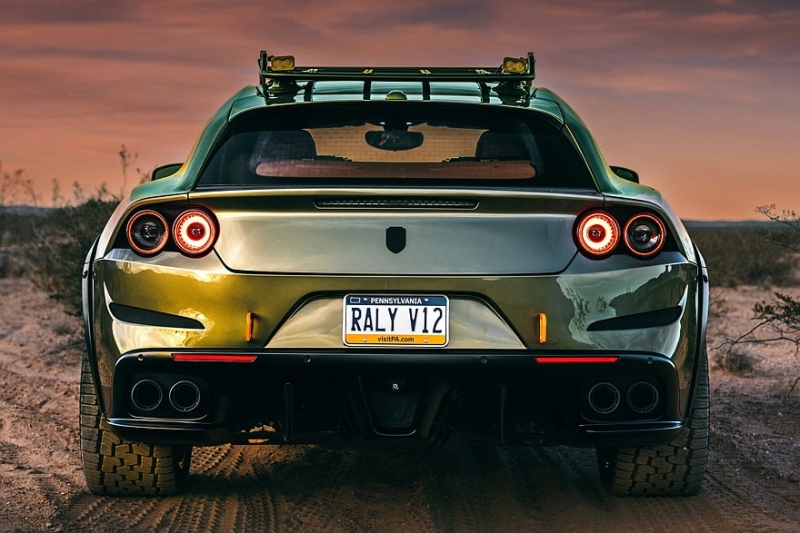 GlasWerks DMV Elevato: кроссовер-рестомод на базе шутинг-брейка Ferrari GTC4Lusso