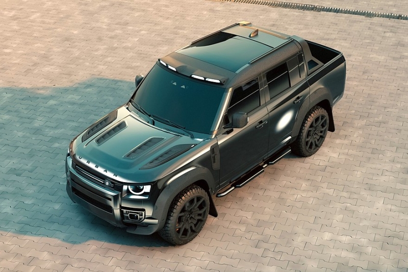Land Rover Defender стал пикапом стараниями Heritage Customs и Urban Automotive
