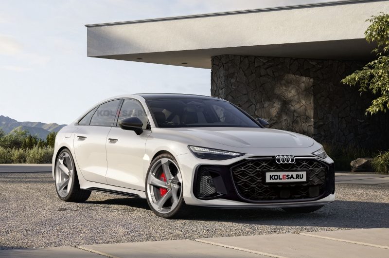 Новый седан Audi RS6: первые изображения