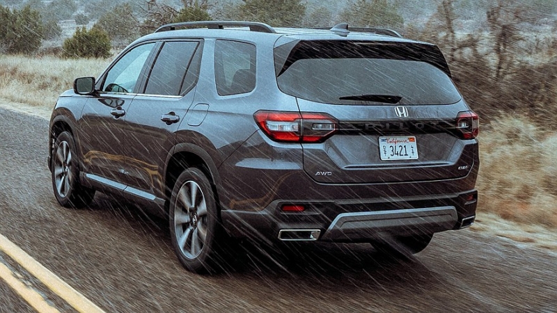 Обновлённый Honda Pilot: первые изображения