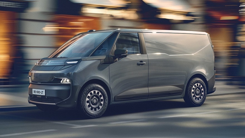 Renault показал серийную версию нового фургона Trafic E-Tech