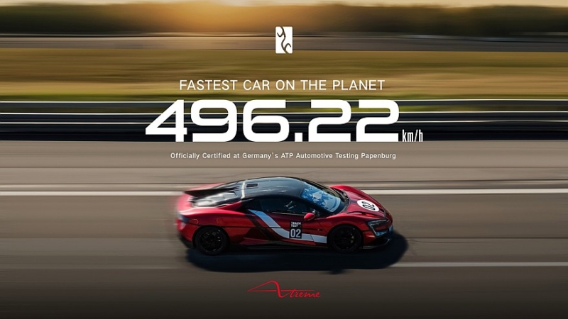 Самый быстрый в мире суперкар Yangwang U9 Xtreme готовится к премьере