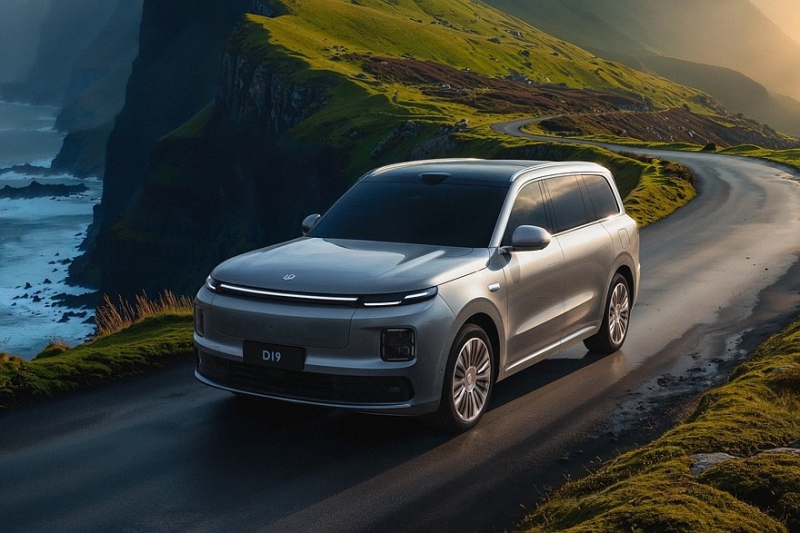 Флагманский кроссовер Leapmotor D19: засвечен интерьер