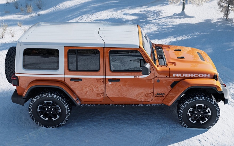 Jeep Wrangler получил новую спецверсию с олдскульным дизайном