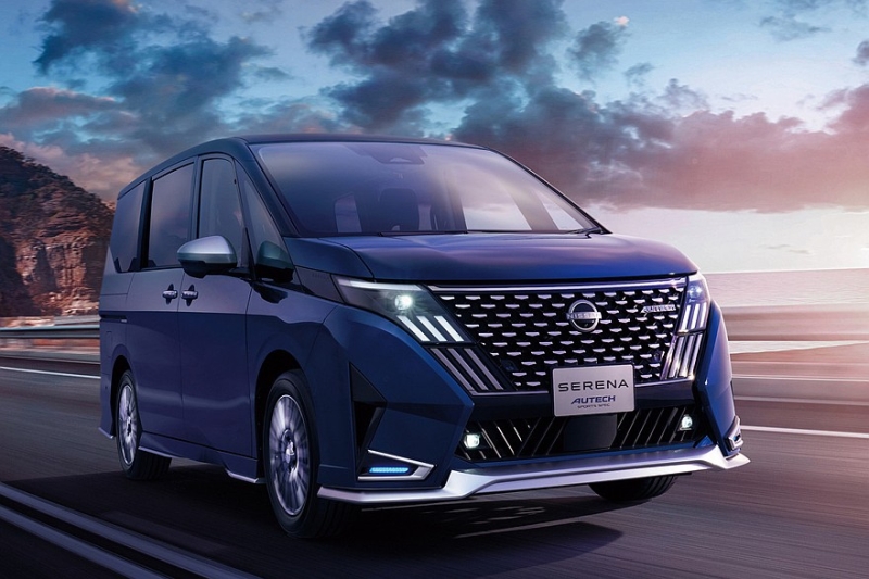 Минивэн Nissan Serena: рестайлинг богатых версий и расширение гаммы