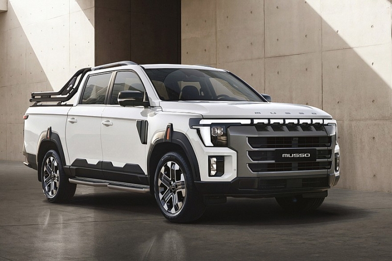 Новый пикап KGM Musso от бывшего SsangYong: официальные изображения