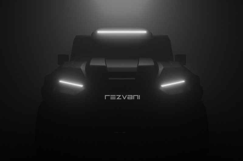 Новый Rezvani Tank показался на первых тизерах: больше экспрессии, мощности и опций