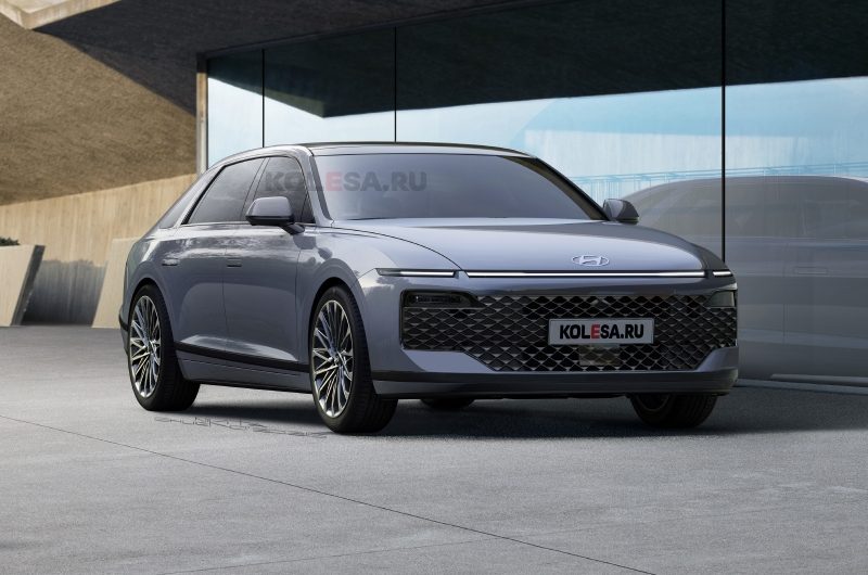 Обновлённый Hyundai Grandeur: первые изображения