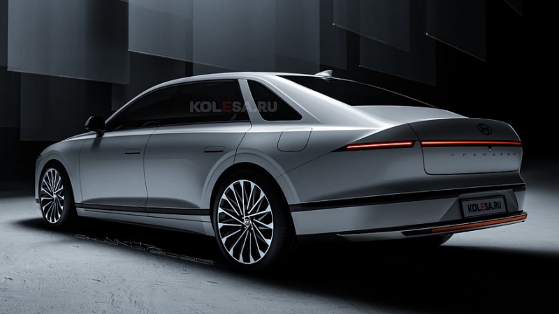 Обновлённый Hyundai Grandeur: первые изображения