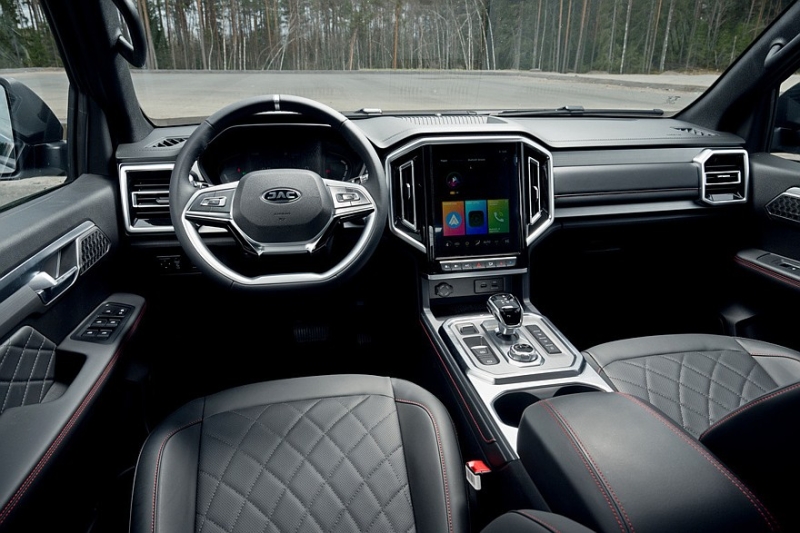 Пикап JAC T9 в России: к старту продаж готовится версия Urban с новой подвеской