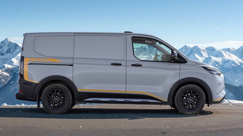 Посвежевший Ford E-Transit Custom: полный привод и увеличенный запас хода