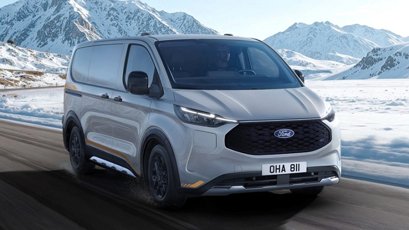 Посвежевший Ford E-Transit Custom: полный привод и увеличенный запас хода