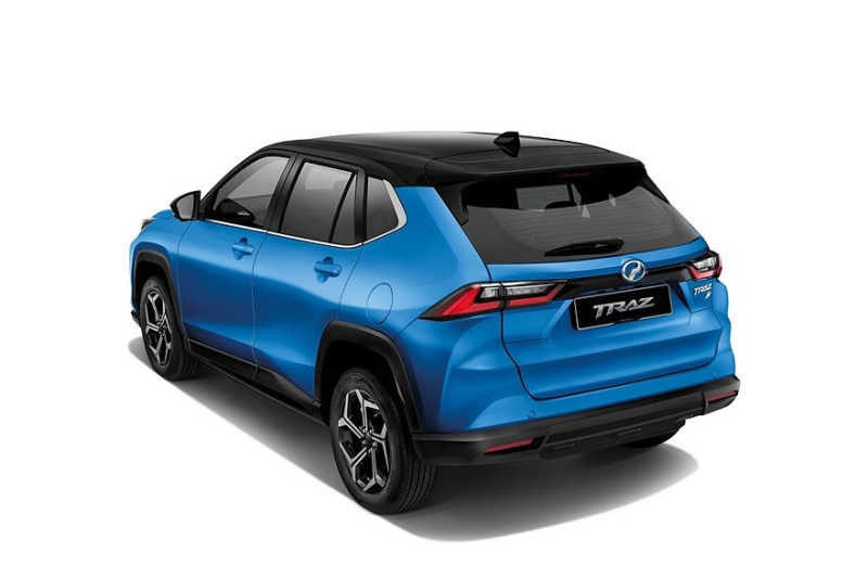 «Упрощённый» Toyota Yaris Cross превратился в Perodua Traz с другим дизайном