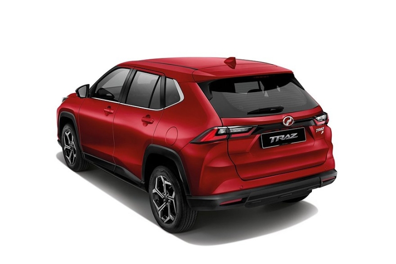 «Упрощённый» Toyota Yaris Cross превратился в Perodua Traz с другим дизайном